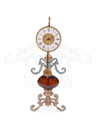 Mustache Clock