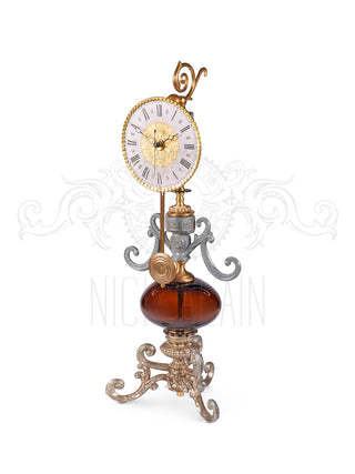 Mustache Clock